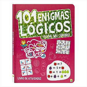 LIVRO TREINE SEU CEREBRO 101 ENIGMAS LOGICOS