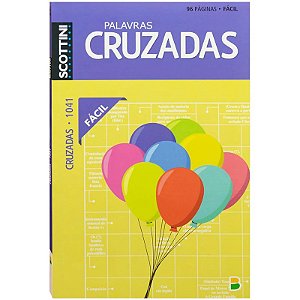 PALAVRAS CRUZADAS SCOTTINI  N1041 96 PAGINAS FACIL