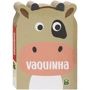 LIVRO MEUS AMIGUINHOS VAQUINHA UM LIVRINHO RECORTADO