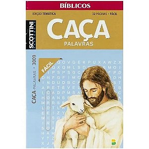 CAÇA PALAVRAS SCOTTINI  BIBLICO N3009 32P(F)