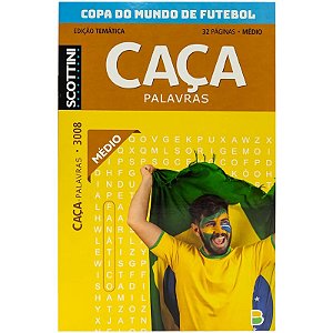 CAÇA PALAVRAS SCOTTINI  COPA DO MUNDO N3008 32P(M)