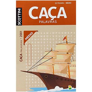 CAÇA PALAVRAS SCOTTINI  N2081 32P(M)