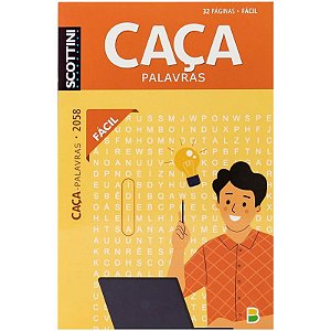 CAÇA PALAVRAS SCOTTINI  N2058 32P(F)