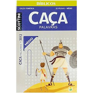 CAÇA PALAVRAS SCOTTINI  BIBLICO N3012 32P(M)