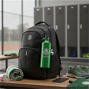Garrafa Palmeiras 750ml em Alumínio Oficial