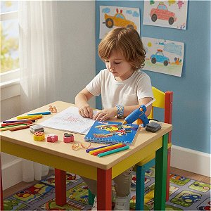KIT LIVRO FUN BOX MICKEY