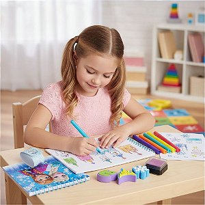 KIT LIVRO FUN BOX FROZEN