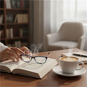 Armação Oculos Vogue VO5720L 3307 54 16 140  Azul e Bronze