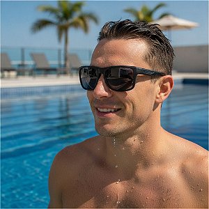 Oculos de Sol Speedo VOYAGER BR01 58 20 132  Polarizado