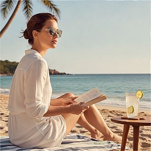 Óculos de Sol Vogue VO5711S 330111 51 19 140 2N  Bege