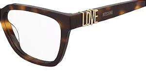 Armação de óculos Love Moschino Mol692 53 15 140 05L Havana