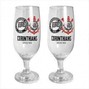 Taça Cerveja Floripa Corinthians 300ML 2 un Produto Oficial