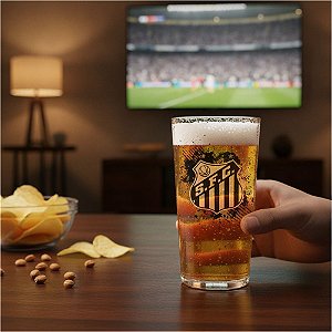 Copo Cylinder Santos FC 300 ML Design Exclusivo Oficial