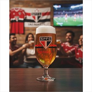 Taça Cerveja Floripa 1 Un São Paulo 300ML Torcedores do SPFC