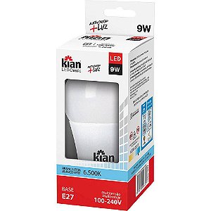 Lampada Led Kian SMD Classic 09W- 6,5K