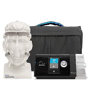 PROMOÇÃO - KIT CPAP RESMED AUTOSET S10 + MÁSCARA NASAL DREAMLIVE COM TAMANHO P, M E G