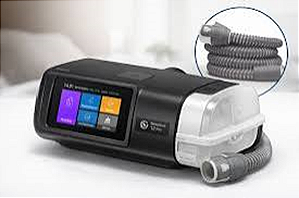 PROMOÇÃO - Kit CPAP SleepLive 12 Pro com traqueia aquecida + máscara Dreamlive com 3 tamanhos