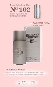 Brand Collection 102 - Inspirado no 212 MEN TRADICIONAL CH - 25ml