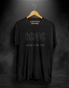 Camiseta Back In Black AC/DC
