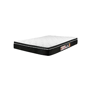 Colchão Castor Black & White espuma D33 - double face - queen 158X198X27