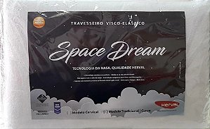 Travesseiro viscoelástico viscocervical Space Dream Herval
