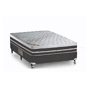 Conjunto: box + colchão Castor Premium - molas tecnopedic 138X188X68