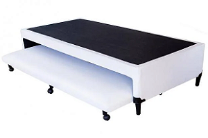 Box Sommier - Solteirão com Cama Auxiliar - 96x203x34