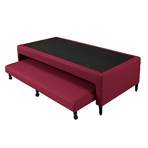 Box Sommier - Solteirão com Cama Auxiliar - 96x203x34