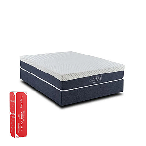 Conjunto: Cama box + Colchão Kappesberg - Comfort Roll - Casal 138X188X66