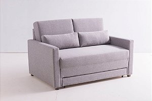 Sofá Cama Aura Linho Clássico 2 ou 3 Lugares