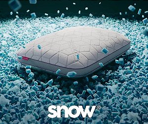 Travesseiro IWS Snow | Altura Ajustável, Memory Foam e Regulação Térmica