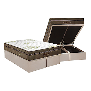 CONJUNTO BAU+ COLCHAO GOLD ULTRAGEL KING 193X203X79