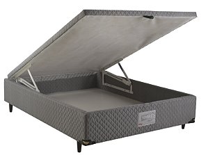 BAU SEM COLCHÃO ORIGINAL HERVAL MH 1439 MOLAS