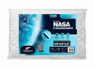 Travesseiro Fibrasca Nasa e Massageador