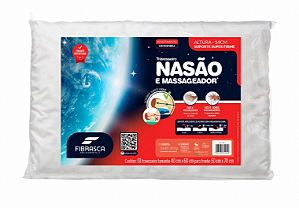 Travesseiro Fibrasca Nasão e Massageador