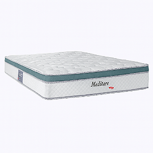 Colchão Herval- Meditare Molas Ensacadas -  King Size 193X203X29