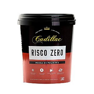 Massa de Polir Risco Zero 1 kg Cadillac – Polidor de Alta Performance