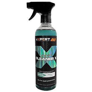 Glass Cleaner X 500 ml Expert – Limpador de Vidros com Ação Desengordurante