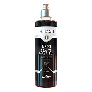 Nero 500 ml Dettagli Sandet – Selante para Pneus com Brilho
