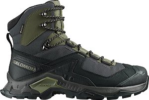 Bota Salomon Quest Element GTX Masculina - Pt/Vd