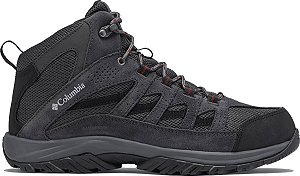 Bota Columbia Crestwood MID WP Masculina - Cinza