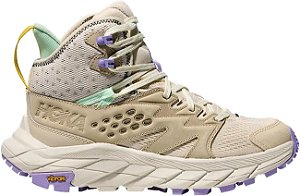 Bota Hoka Anacapa Breeze Mid Feminina - Bege