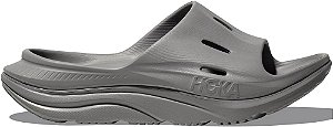 Chinelo Hoka Ora Recovery Slide 3 Masculino - Cinza