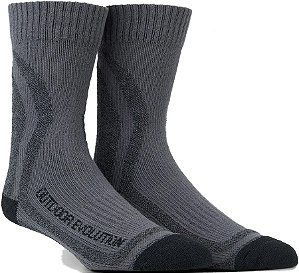 Meia Galapagos Trailsmith Coolmax® - Cinza
