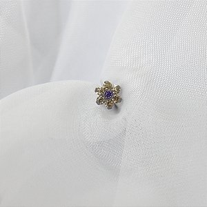 Flor Champanhe G - Titânio