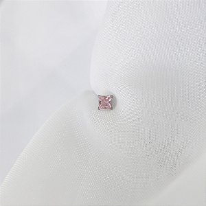 Ponto de Luz Quadrado Rosa - Titânio
