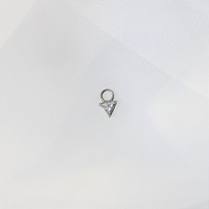 Pingente Triangular - Titânio