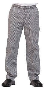 Calça Xadrez Uniforme Profissional para Cozinheiros