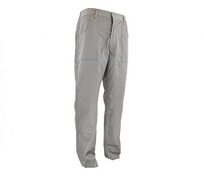 Calça de Brim com Ziper