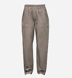 Calça Brim Elástico Inteiro